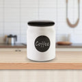 [Hometech] Aros Coffee Canister 800ml, White