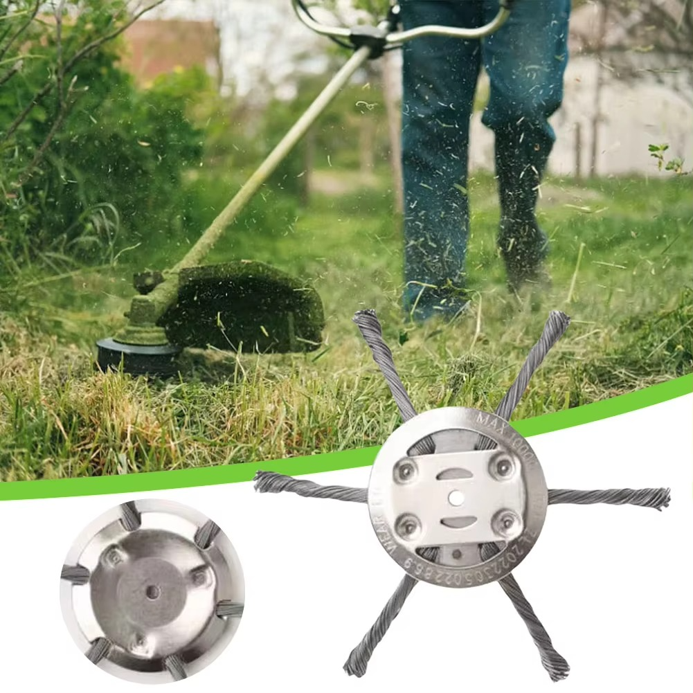 [Hometech] Universal Steel Wire Weed Trimmer Head