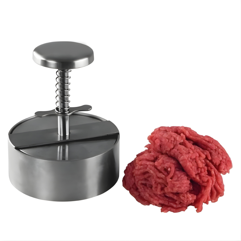[Hometech] Stainless Steel Burger Press Mold for 5-Inch Patties