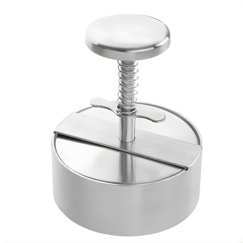 [Hometech] Stainless Steel Burger Press Mold for 5-Inch Patties