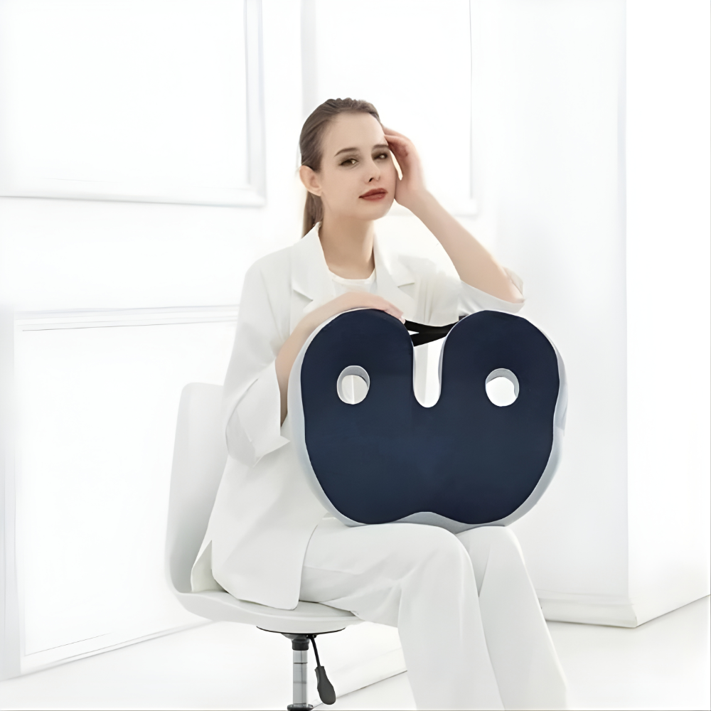 [Hometech] Adjustable Memory Foam Sit Bone Relief Seat Cushion