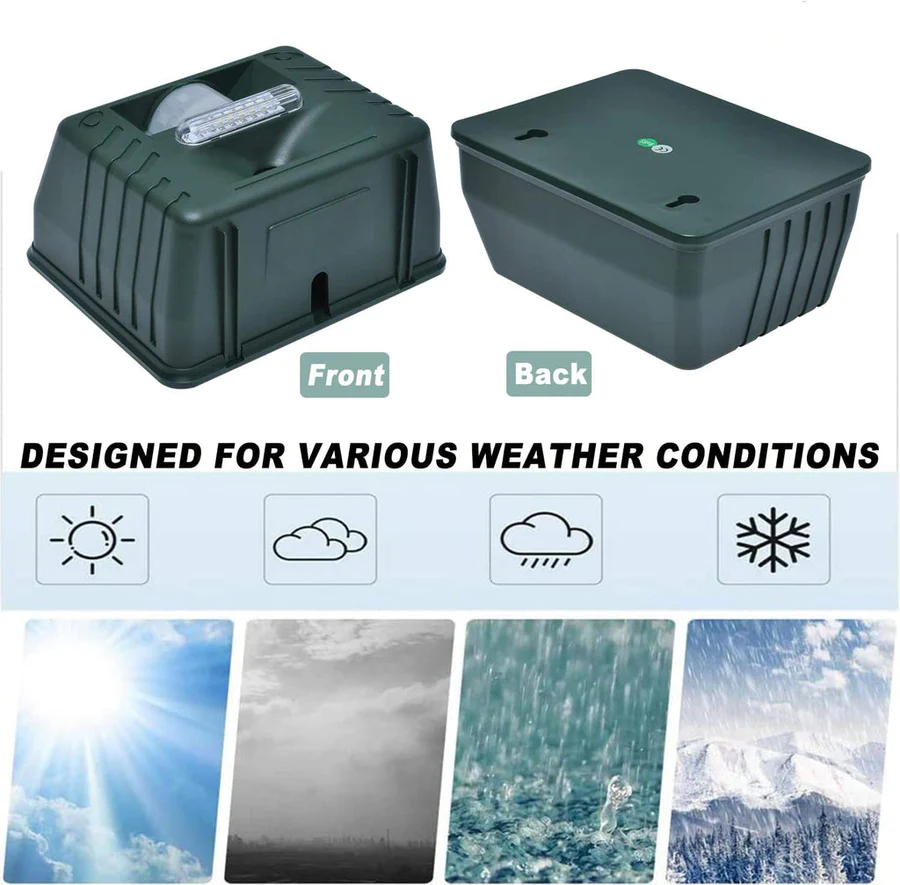 [Hometech] Woodpecker Ultrasonic Repeller for Effective Bird Control