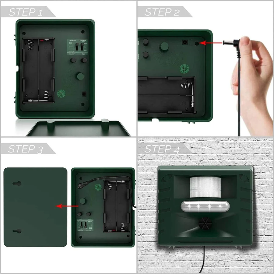 [Hometech] Woodpecker Ultrasonic Repeller for Effective Bird Control