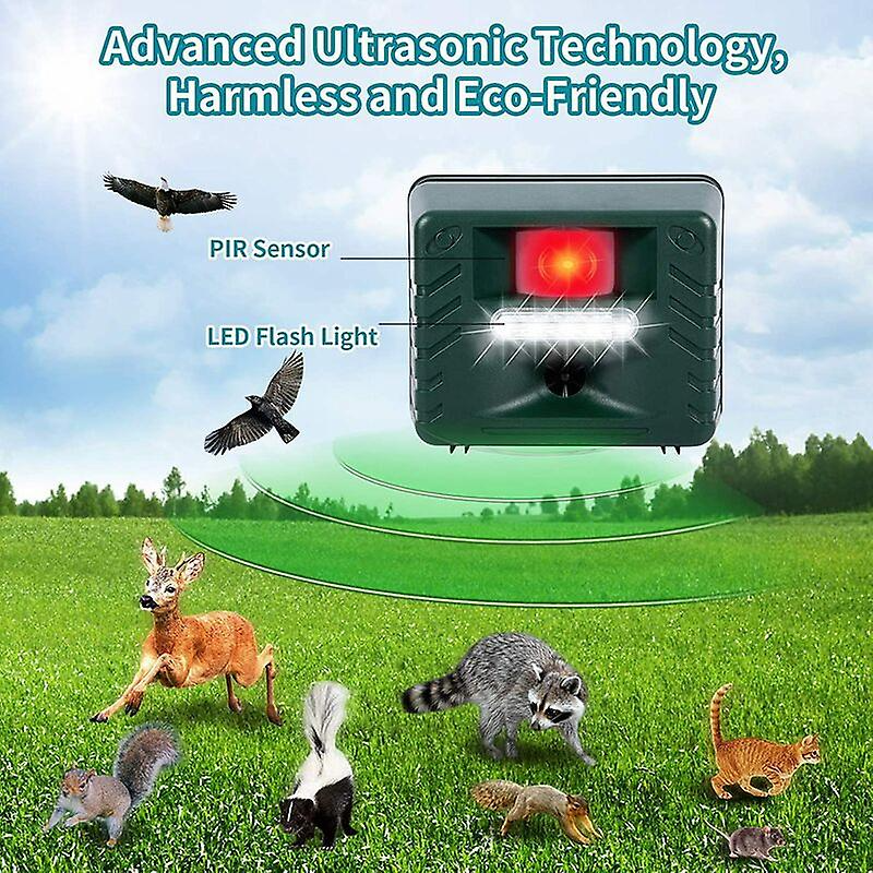 [Hometech] Woodpecker Ultrasonic Repeller for Effective Bird Control