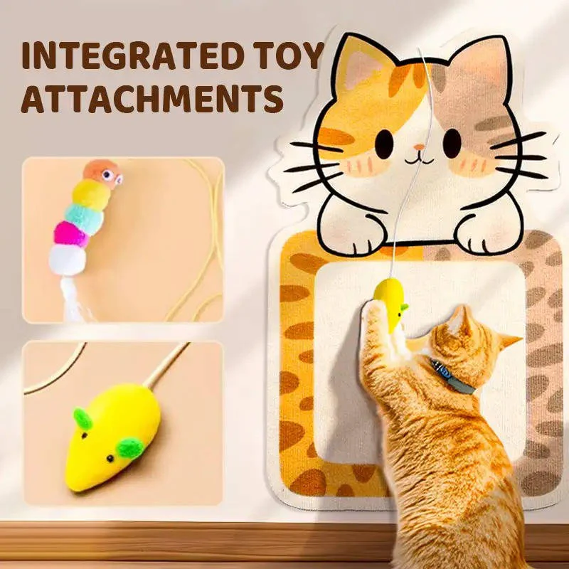 [Hometech] Wall Mounted Cat Scratching Post