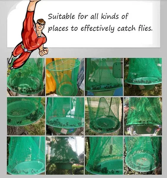 [Hometech] Fly Trap Reusable Ranch Fly Trap