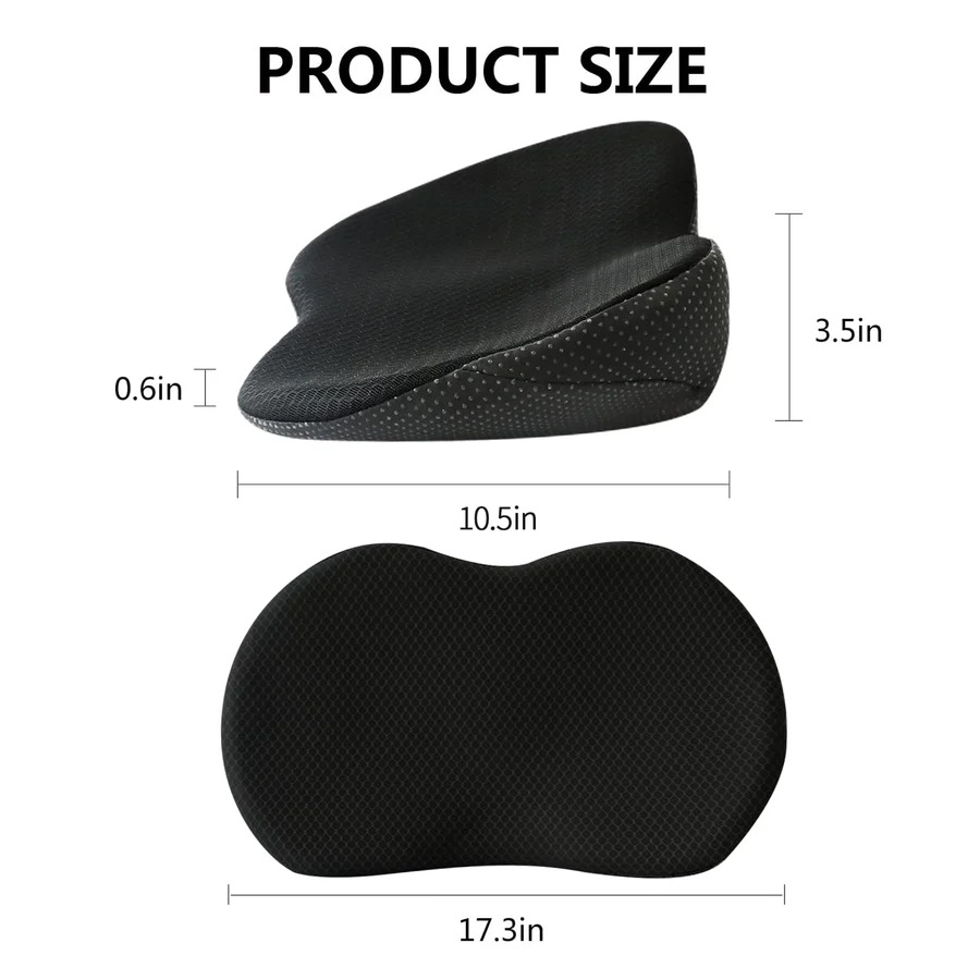 [Hometech] Car Seat Cushion for Shorter Drivers