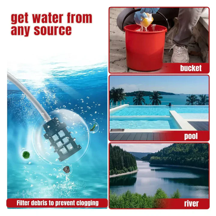 [Hometech] Cordless High Pressure Washer with 2 Batteries