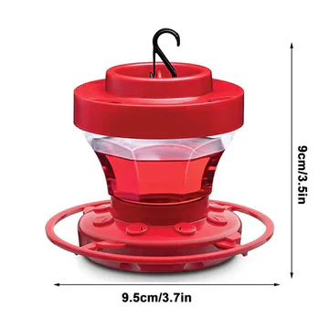 [Hometech] Hanging Bee Proof Hummingbird Water Feeders with Perch