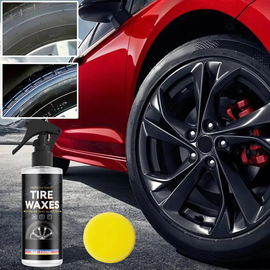 [Hometech] Tire Shine Spray, Set of 2
