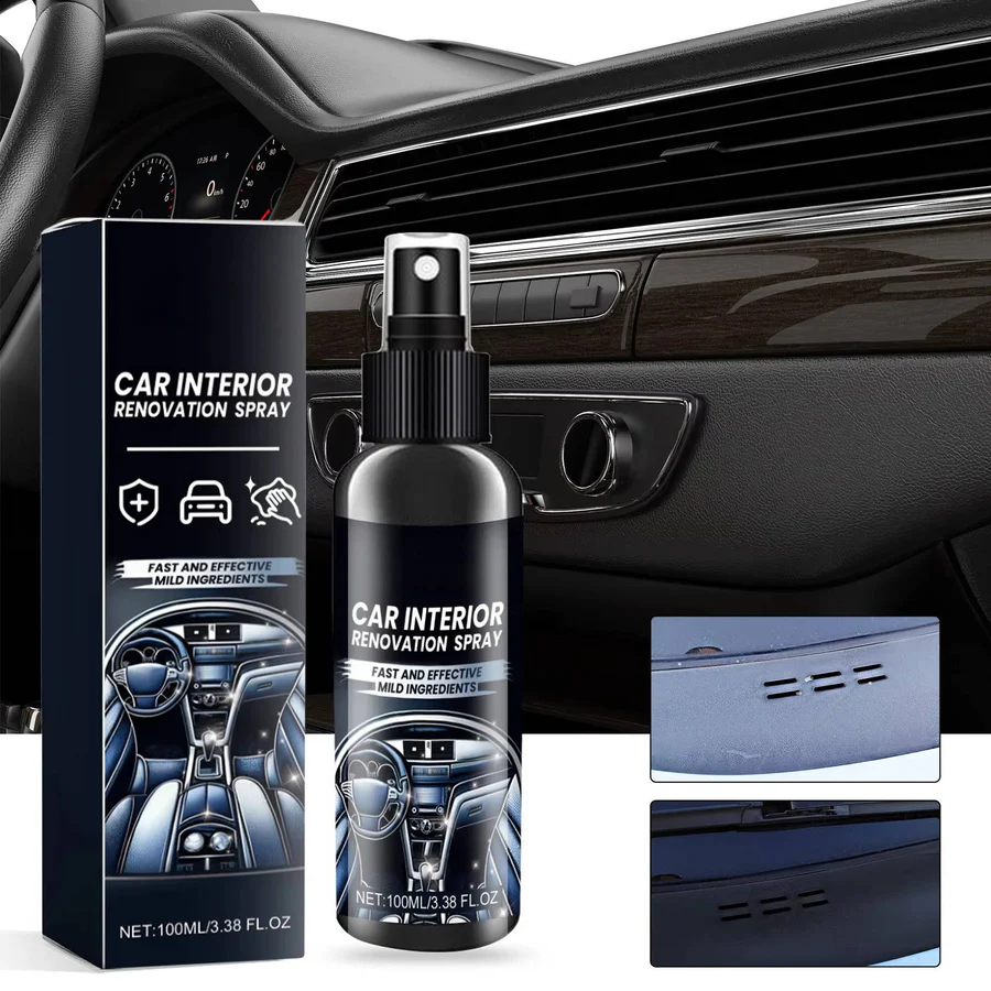 [Hometech] Professional Car Interior Cleaner Set of 3