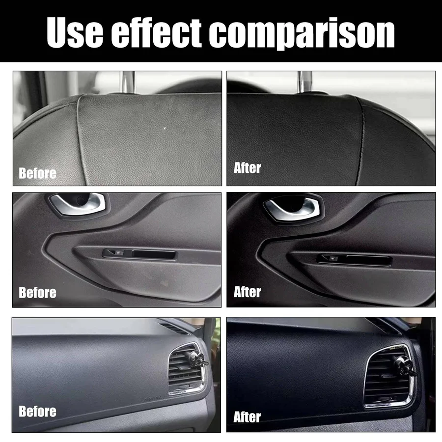 [Hometech] Professional Car Interior Cleaner Set of 3