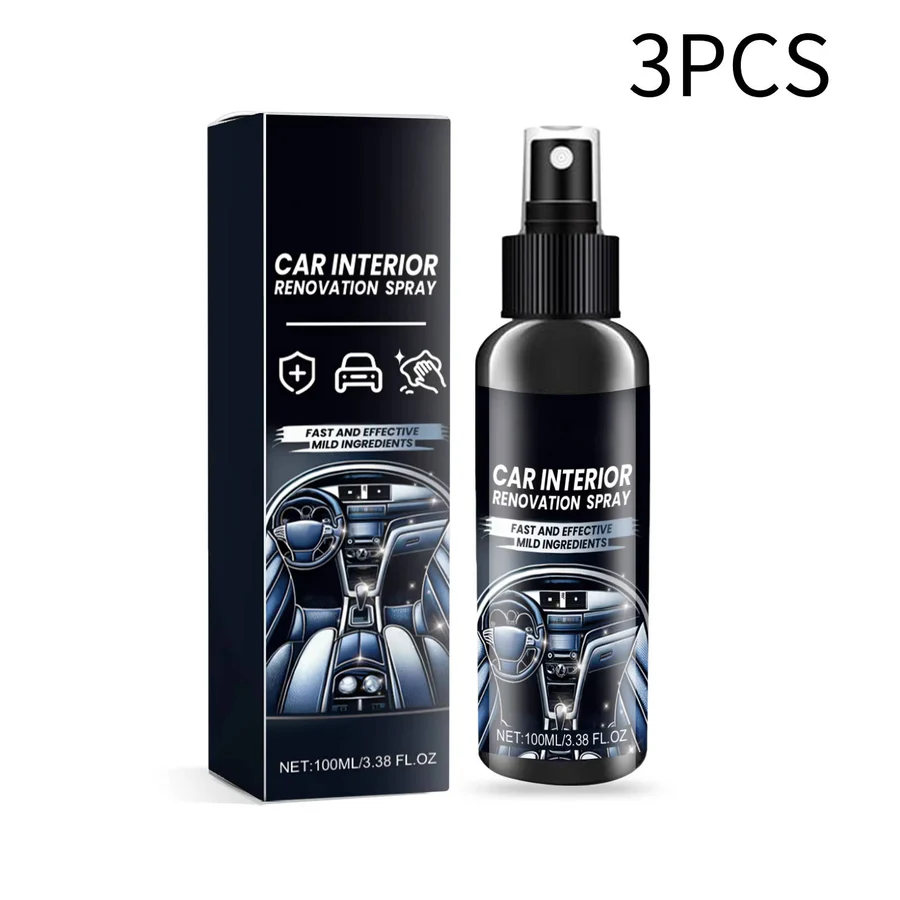 [Hometech] Professional Car Interior Cleaner Set of 3