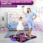 [Hometech] Interactive Dance Mat with 5 Levels of Fun and Challenges for Kids