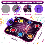 [Hometech] Interactive Dance Mat with 5 Levels of Fun and Challenges for Kids