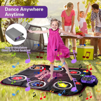 [Hometech] Interactive Dance Mat with 5 Levels of Fun and Challenges for Kids