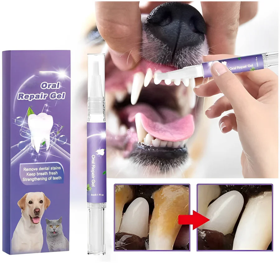 [Hometech] 3 Set Dog Oral Repair Gel