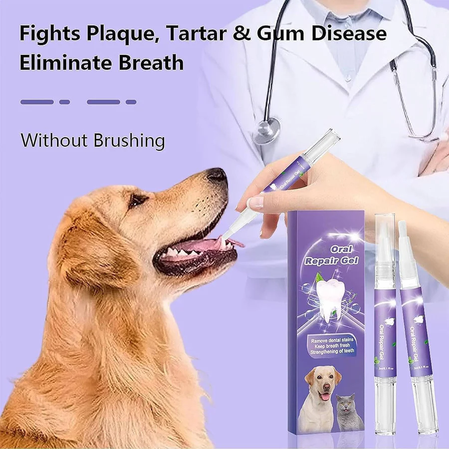 [Hometech] 3 Set Dog Oral Repair Gel