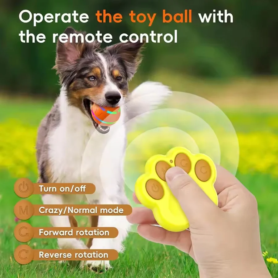 [Hometech] Interactive Dog and Cat Ball Toy
