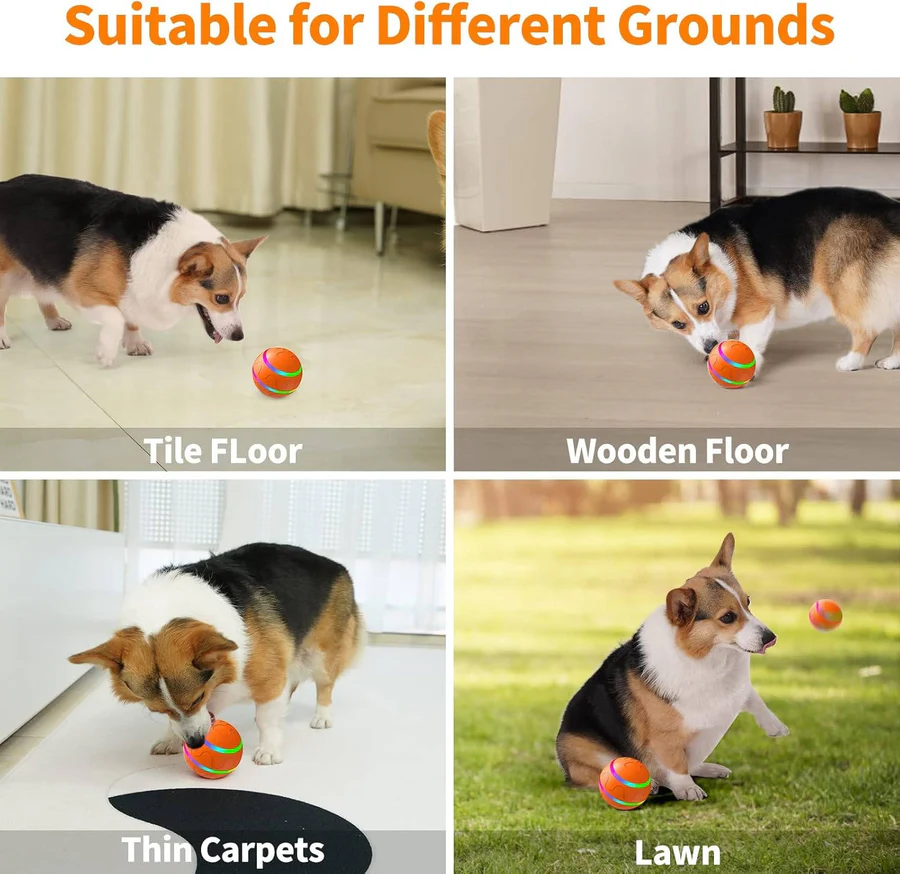 [Hometech] Interactive Dog and Cat Ball Toy