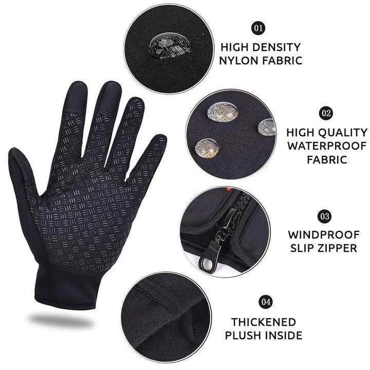 [Hometech] Thermal Gloves, Unisex Touch Screen Winter Gloves