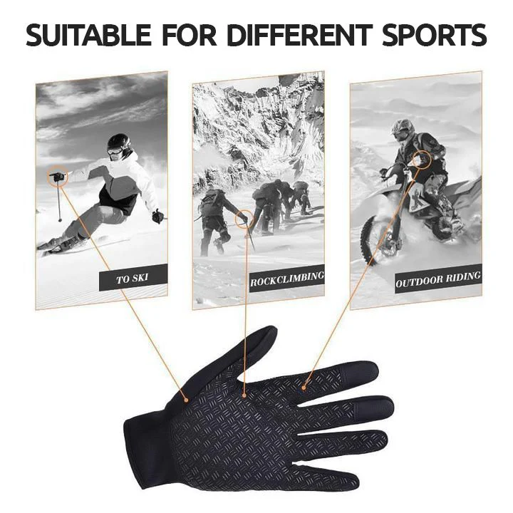 [Hometech] Thermal Gloves, Unisex Touch Screen Winter Gloves