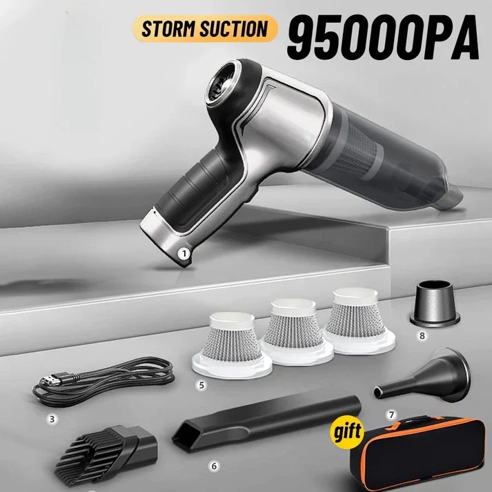 [Hometech] Cordless High Power Car and Home Vacuum Cleaner