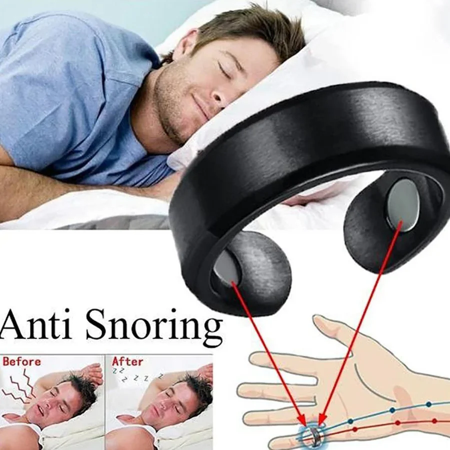 [Hometech] Anti Snoring Ring, Sleep Peace Ring