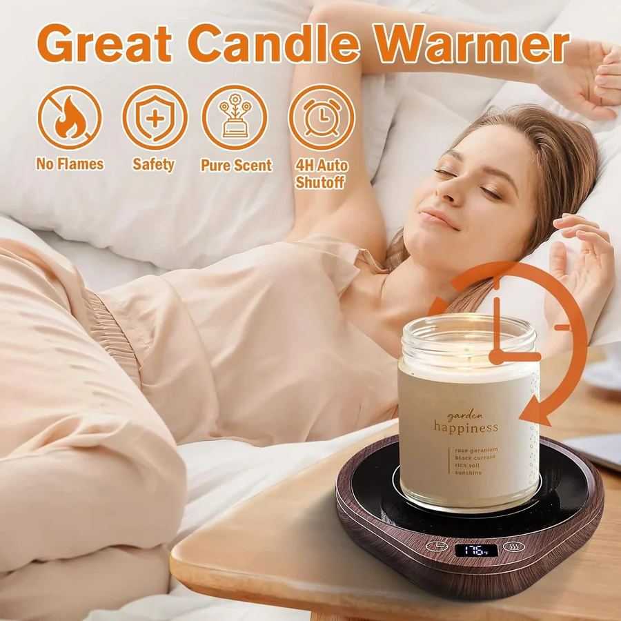[Hometech] Electric Coffee Mug Warmer, Keeps Your Drink Warm