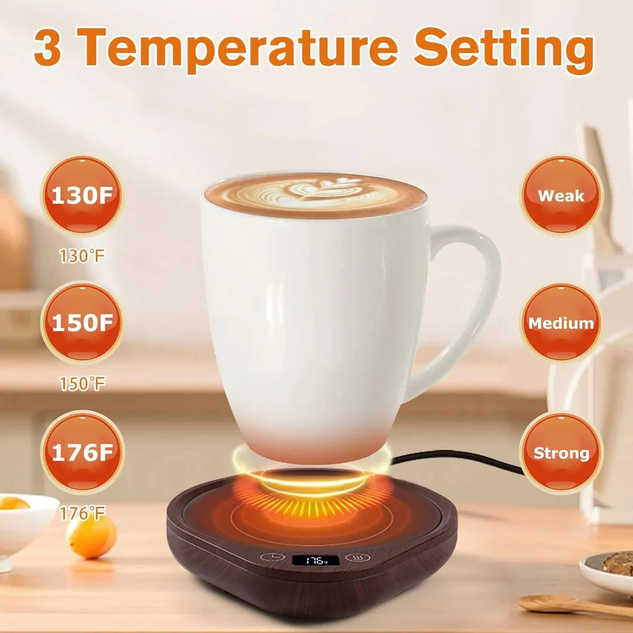 [Hometech] Electric Coffee Mug Warmer, Keeps Your Drink Warm