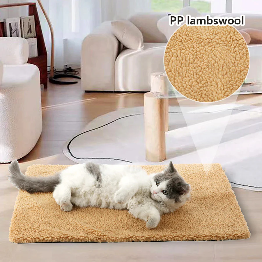 [Hometech] Cat Heating Pad and Dog Warming Pad, Non-Electric & Washable
