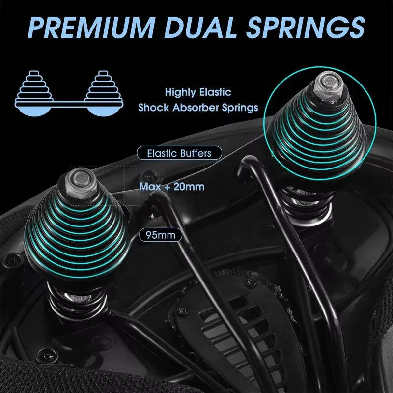 [Hometech] Memory Foam Bike Saddle with Ventilation for Long Rides