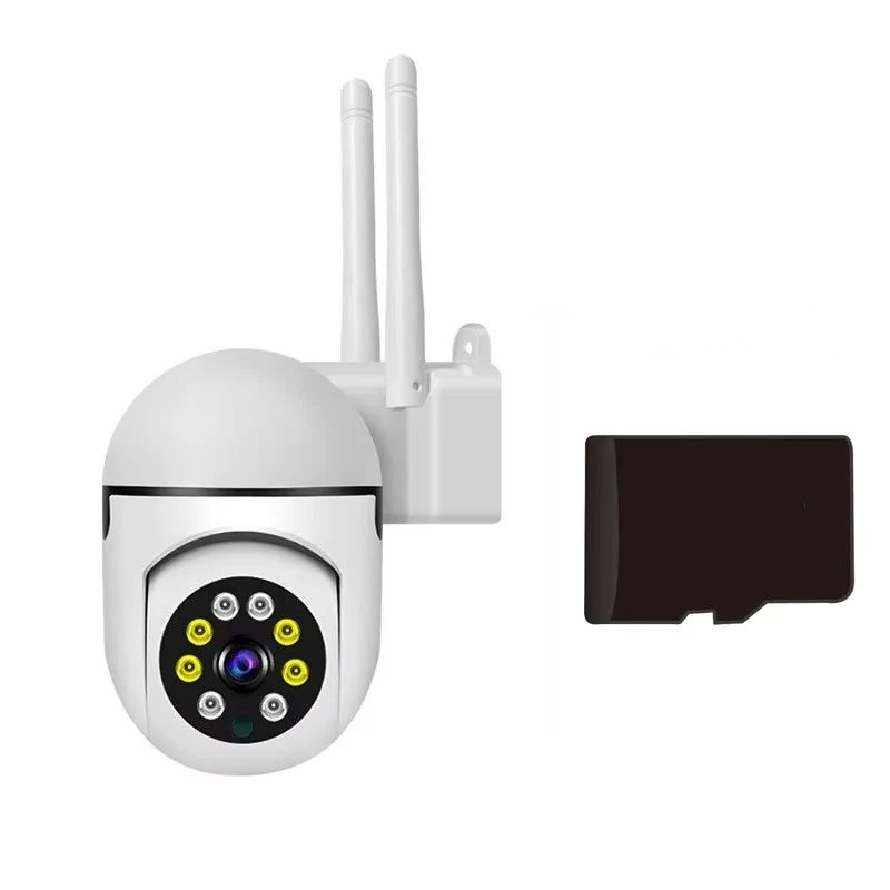 [Hometech] Wireless PTZ WiFi Camera with 1080P HD, 4X Zoom & Night Vision