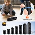 [Hometech] Aluminum Pill Organizer – 7 Days Travel Pill Case with Compartments