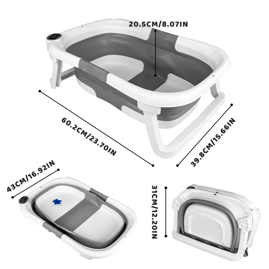 [Hometech] Foldable Newborn Bathing Tub