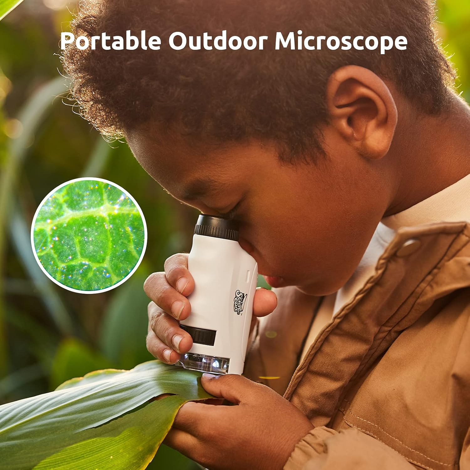 [Hometech] Kid's Portable Mini Pocket Microscope