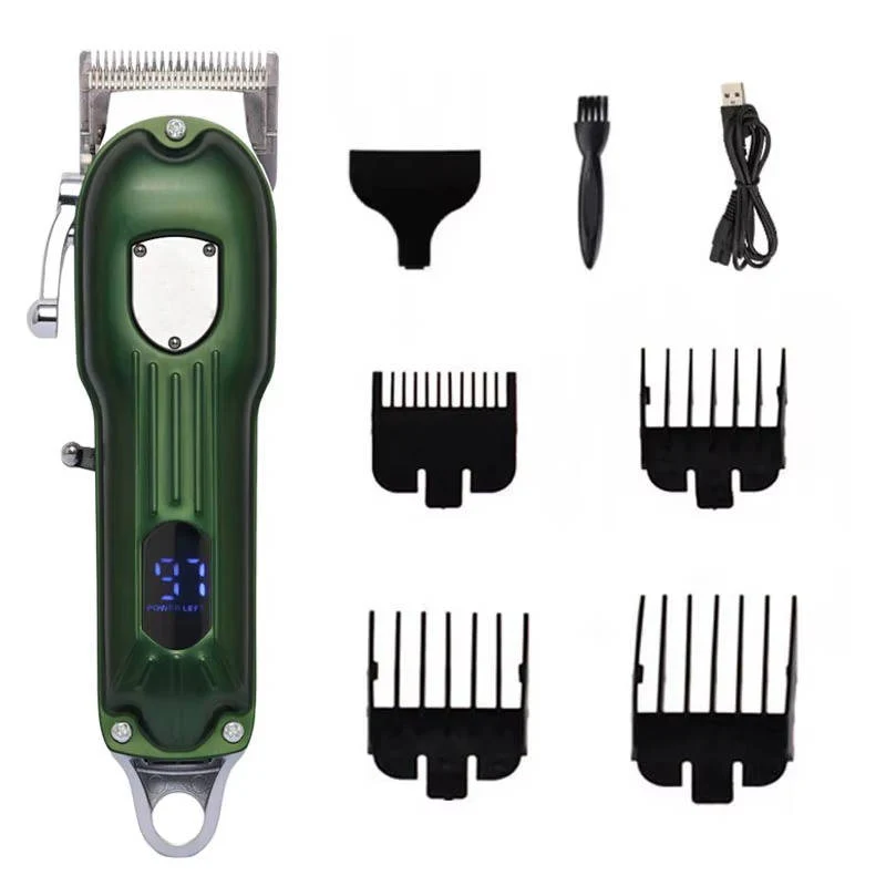 [Hometech] Professional Dog Hair Clipper All Metal Rechargeable