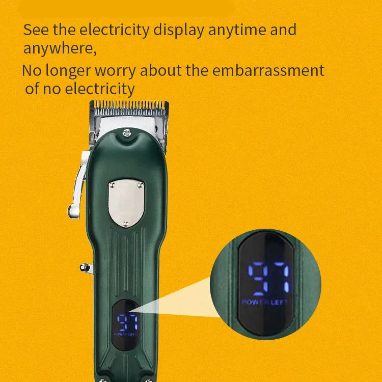 [Hometech] Professional Dog Hair Clipper All Metal Rechargeable