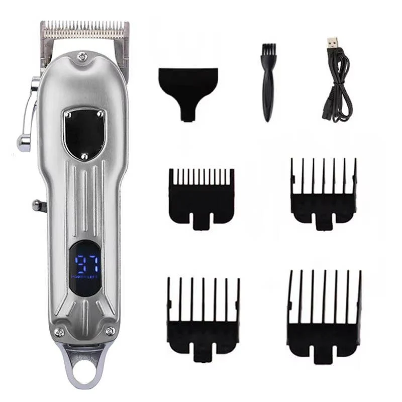 [Hometech] Professional Dog Hair Clipper All Metal Rechargeable