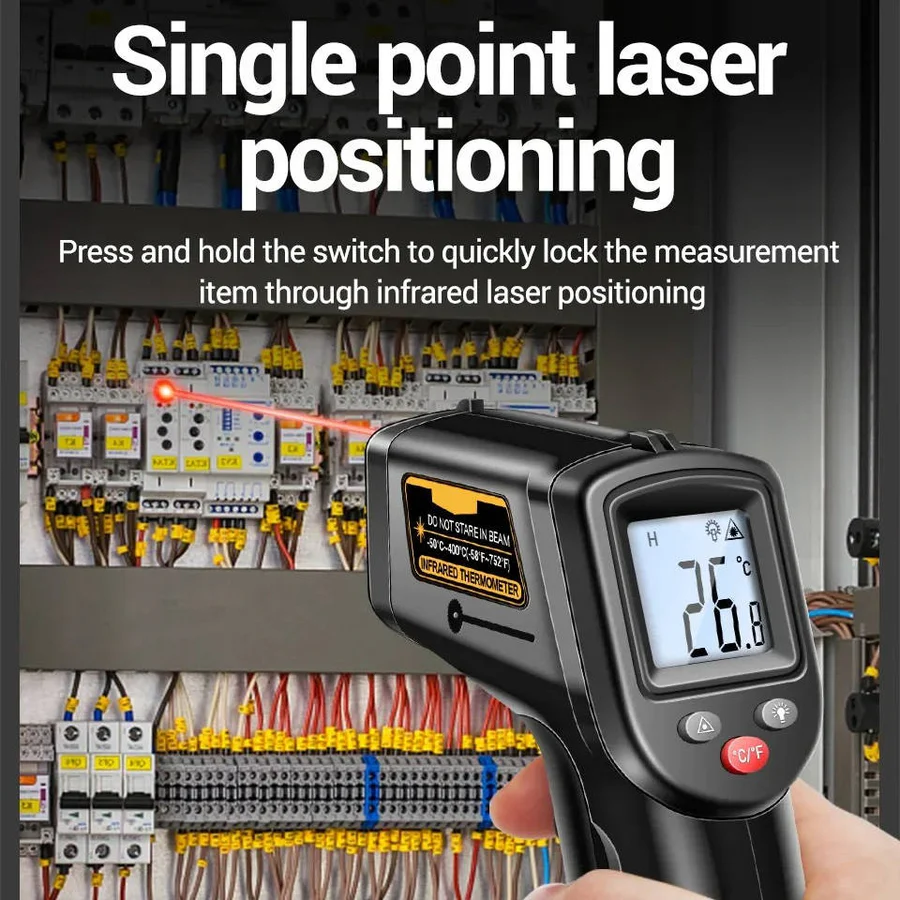 [Hometech] Infrared Laser Thermometer for Contact Free Measurement