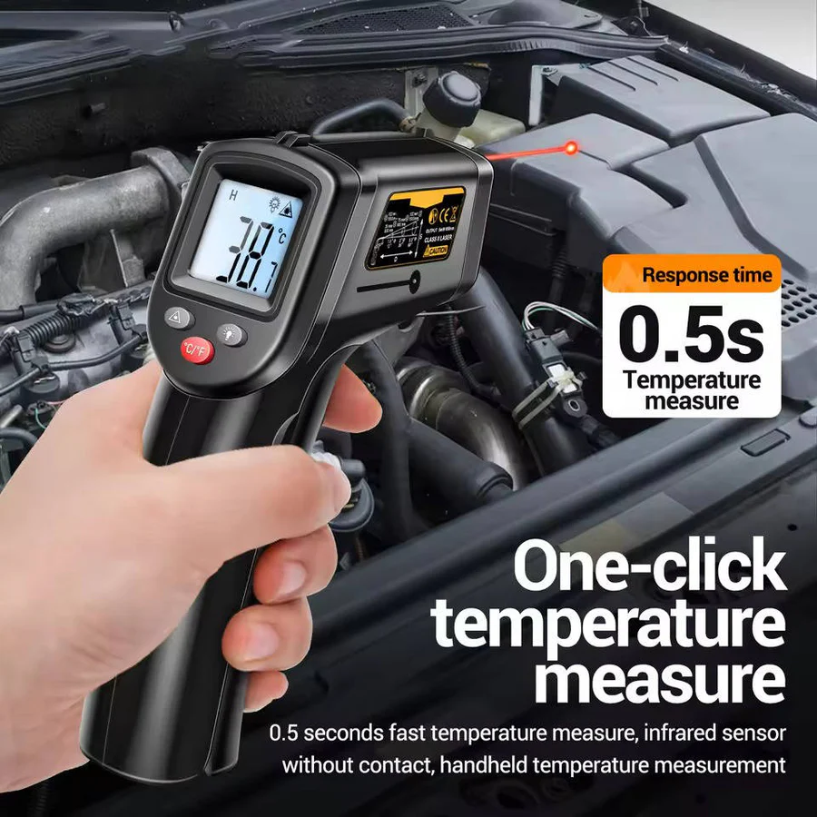 [Hometech] Infrared Laser Thermometer for Contact Free Measurement