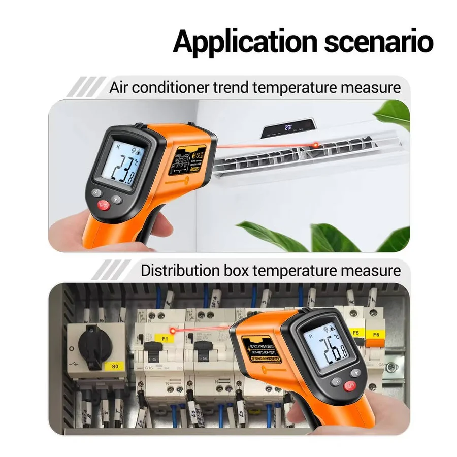[Hometech] Infrared Laser Thermometer for Contact Free Measurement