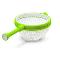 [Hometech] Manual Spin Salad Bowl with Built In Rinse and Drain System