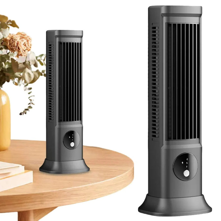 [Hometech] Mini Rechargeable Air Conditioning Desk Fan