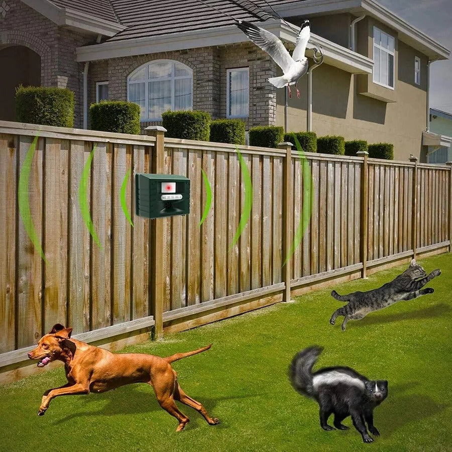 [Hometech] Woodpecker Ultrasonic Repeller for Effective Bird Control