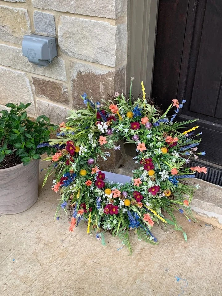 [Hometech] Texas Wildflower Wreath