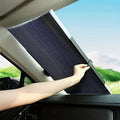 [Hometech] Retractable Car Windshield Sunshade Curtain Set for Front and Rear Windshields