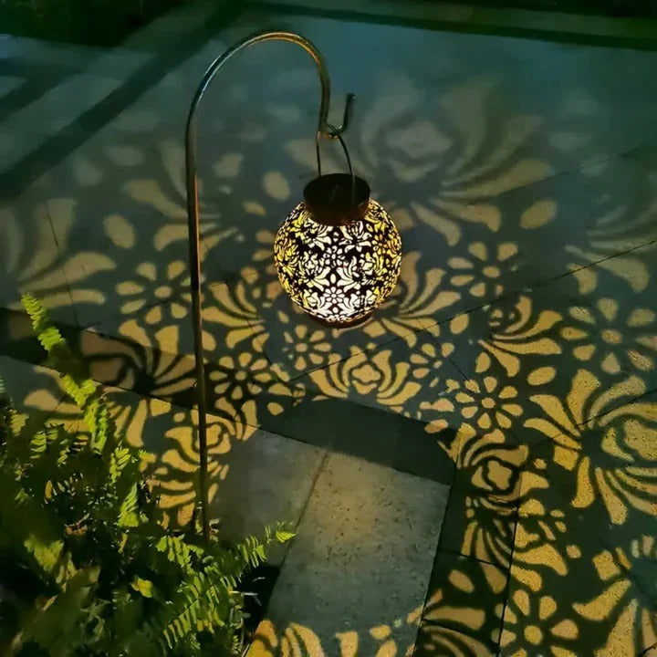 [Hometech] Weatherproof LED Solar Pendant Light