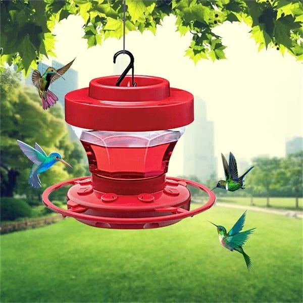 [Hometech] Hanging Bee Proof Hummingbird Water Feeders with Perch