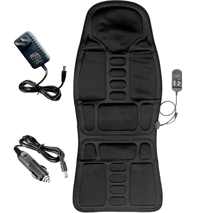 [Hometech] 8 Mode Massage Chair Pad with Heated Back Neck Cushion